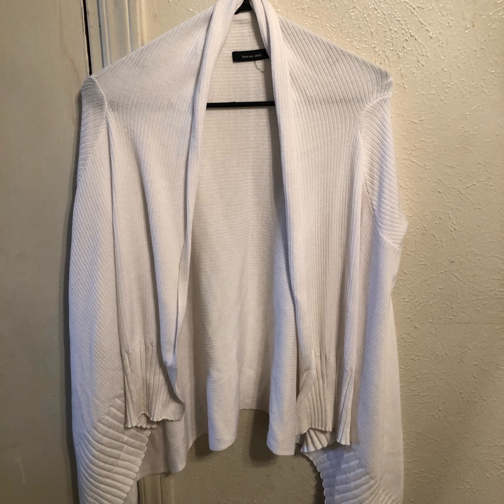 White Verve Ami Blazer/Jacket-Size Small
